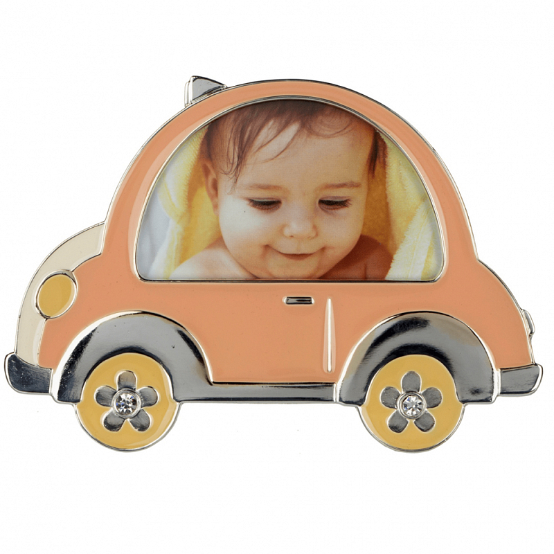 Фоторамка детская Childhood Corner Car Серебристый Розовый Голубой Фоторамка детская Childhood Corner Car Серебристый Розовый Голубой в Грозном | Loft Concept