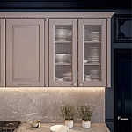 Угловая кухня с островом из массива дерева Amaline Kitchen Set варинант исполнения - 2 | Loft Concept в Грозном