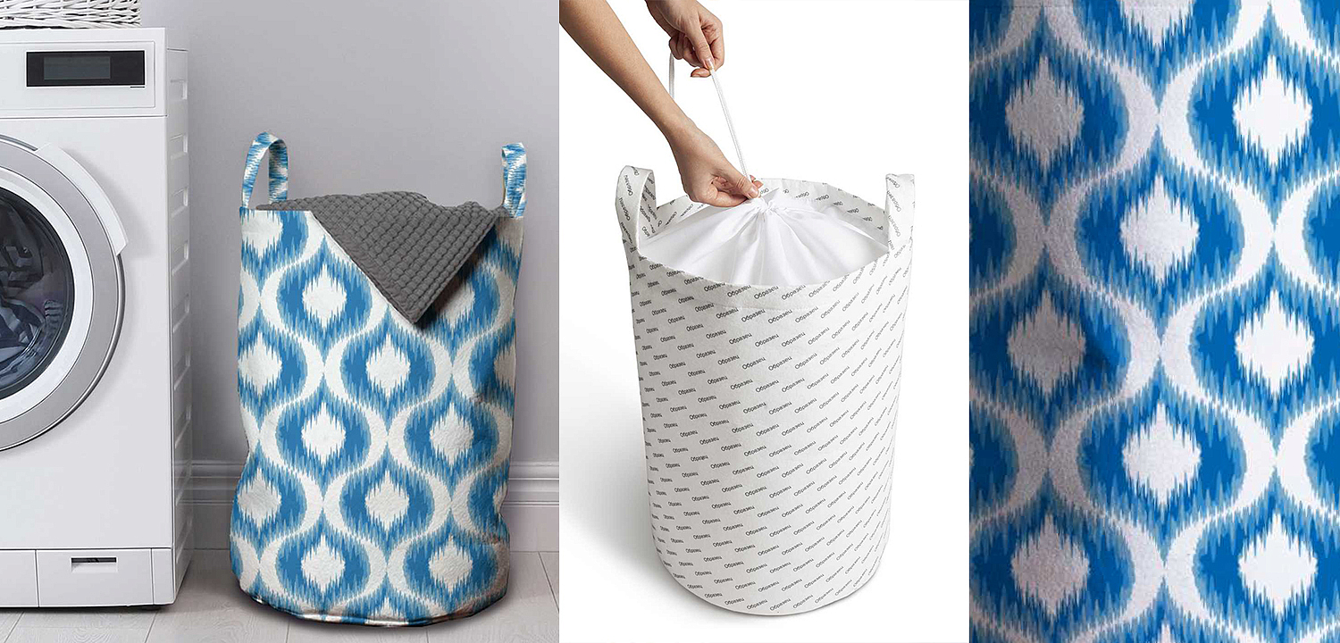 Корзина Blue Ornament Basket Корзина Blue Ornament Basket - Loft-Concept в Грозном