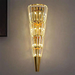 Бра стеклянное в форме конуса Copper Light варинант исполнения - 1 | Loft Concept в Грозном