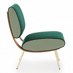 Дизайнерское кресло без подлокотников Gio Ponti ROUND D.154.5 Armchair варинант исполнения - 3 | Loft Concept в Грозном