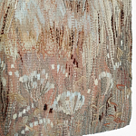 Современный Гобелен из шерсти в бежевых тонах Spring варинант исполнения - 2 | Loft Concept в Грозном