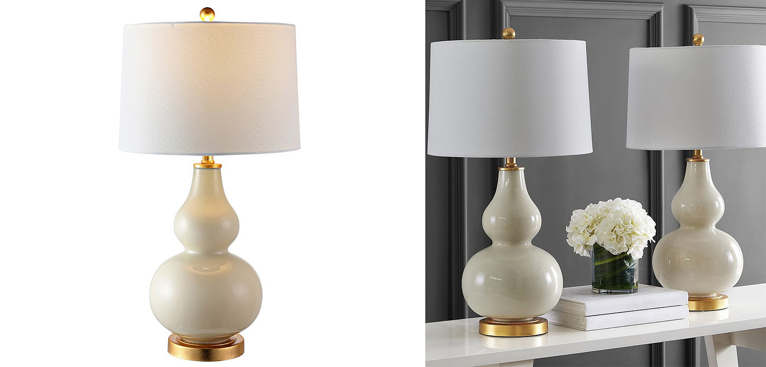 Настольная лампа Loraine Ivory Table lamp Настольная лампа Loraine Ivory Table lamp - Loft-Concept в Грозном