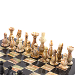 Шахматы настольные из натурального камня Оникс Decorative Thematic Chess варинант исполнения - 2 | Loft Concept в Грозном