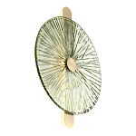 Бра с круглым стеклянным плафоном Gingham варинант исполнения - 5 | Loft Concept в Грозном