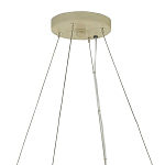 Люстра круглая из толстых деревянных реек Natural Style варинант исполнения - 3 | Loft Concept в Грозном