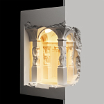 Встраиваемый в стену гипсовый светильник под покраску с колоннами и арками в античном стиле Antiquity Athena варинант исполнения - 1 | Loft Concept в Грозном