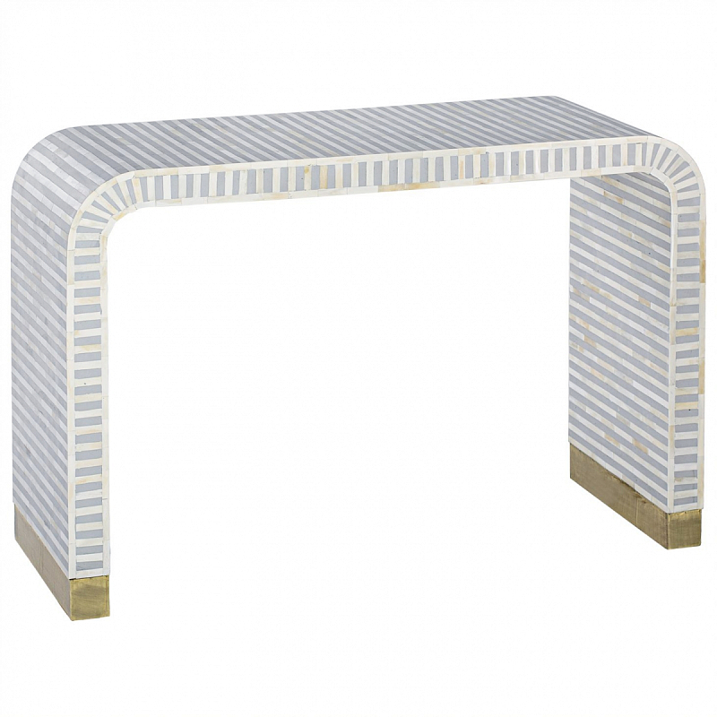 Beacon Console Table - Grey Серый Белый в Грозном | Loft Concept 