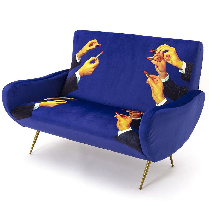Диван Seletti Sofa Two Seater Lipsticks Фиолетовый Диван Seletti Sofa Two Seater Lipsticks Фиолетовый в Грозном | Loft Concept