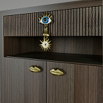 Комод Elsa Dreams Walnut Двухстворчатый  варинант исполнения - 6 | Loft Concept в Грозном