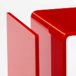 Дизайнерский кофейный стол Poltronova T01 Red Coffee Table варинант исполнения - 7 | Loft Concept в Грозном