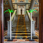 Дизайнерский торшер в виде пальмы Poltronova Sanremo Floor Lamp варинант исполнения - 8 | Loft Concept в Грозном