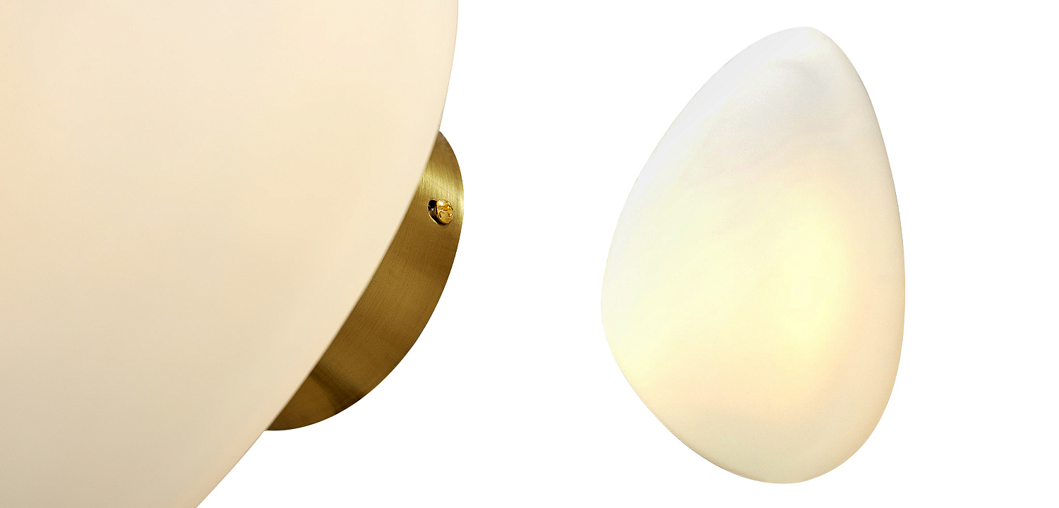 Бра Pebble Wall Lamp Бра Pebble Wall Lamp - Loft-Concept в Грозном