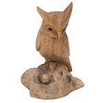 Статуэтка из дерева сова Animals of the World варинант исполнения - 5 | Loft Concept в Грозном