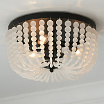 Потолочный светильник круглый с стеклянными бусинами Uniformity варинант исполнения - 2 | Loft Concept в Грозном