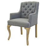 Кресло Mason Classical Armchair grey flax варинант исполнения - 3 | Loft Concept в Грозном