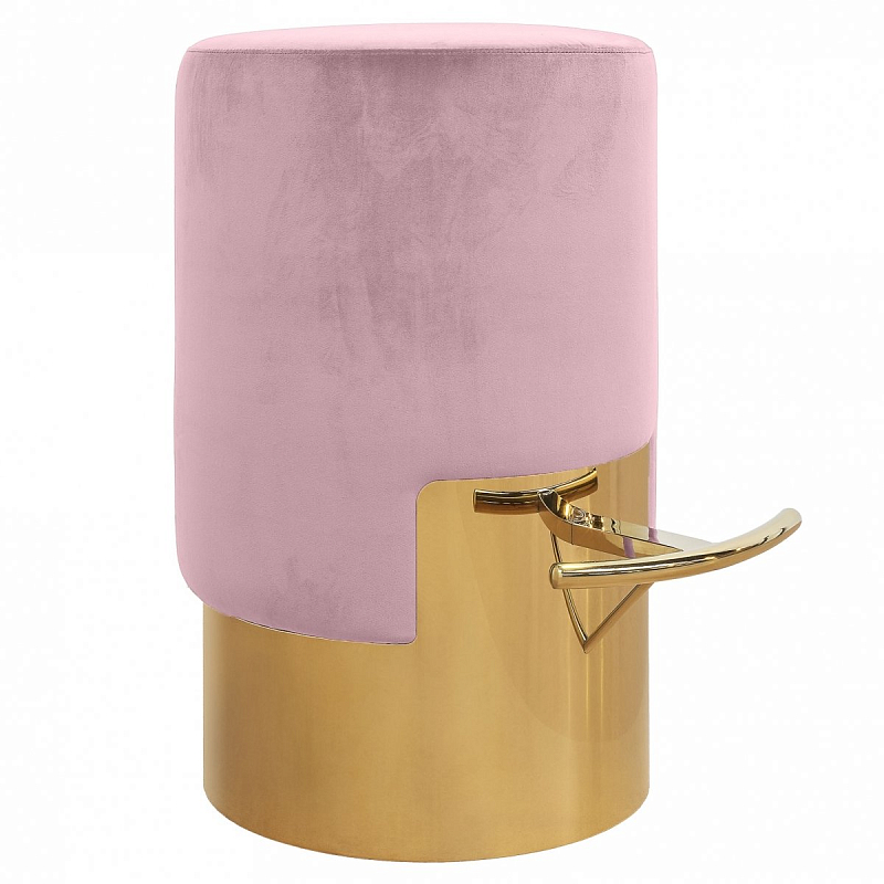 ELLA BAR STOOL Розовый Барный стул Золотой Розовый пастельный ELLA BAR STOOL Розовый Барный стул Золотой Розовый пастельный в Грозном | Loft Concept