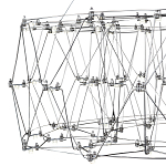 Люстра с тонкой металлической конструкцией цвета хром Quasar варинант исполнения - 4 | Loft Concept в Грозном