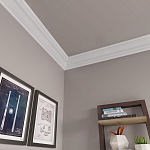 Гладкий карниз KT-11 варинант исполнения - 2 | Loft Concept в Грозном