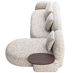 Модульный Диван Orus с кушеткой и столиком варинант исполнения - 4 | Loft Concept в Грозном