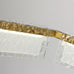 Светодиодная люстра с рельефным стеклом ICE GLASS 70 варинант исполнения - 5 | Loft Concept в Грозном