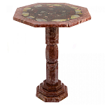 Кофейный стол из натуральных камней Лемезит и Яшма Natural Stone Tables варинант исполнения - 17 | Loft Concept в Грозном