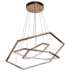 Люстра с 3-мя подвесами в виде шестиугольников Hexagon Horizontal варинант исполнения - 2 | Loft Concept в Грозном