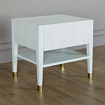 Прикроватная тумбочка с ящиком Elsa Dreams White варинант исполнения - 4 | Loft Concept в Грозном