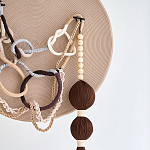 Круглое Дизайнерское Панно Дюна Round Panel Dune варинант исполнения - 1 | Loft Concept в Грозном