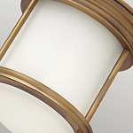 Потолочный светильник для ванных комнат с цилиндрическим стеклянным плафоном и одной лампой Hinkley варинант исполнения - 12 | Loft Concept в Грозном