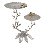 Столик с двумя круглыми столешницами на соновании виде изогнутых ветвей Forest Fairy Tale варинант исполнения - 1 | Loft Concept в Грозном