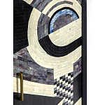 Буфет в гостиную с инкрустацией  Bone Inlay sideboard - 2 doors варинант исполнения - 4 | Loft Concept в Грозном