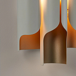 Бра из металла Dolton Wall Lamp White варинант исполнения - 5 | Loft Concept в Грозном