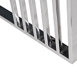 Столик журнальный с черной стеклянной столешницей Embodiment of Contemporary Art  варинант исполнения - 3 | Loft Concept в Грозном