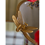 Ваза со стрекозой из фарфора с бронзовыми элементами Paradise Dragonfly варинант исполнения - 6 | Loft Concept в Грозном