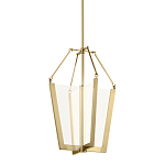  Подвесной светильник золотого цвета в форме фонаря Kichler варинант исполнения - 4 | Loft Concept в Грозном