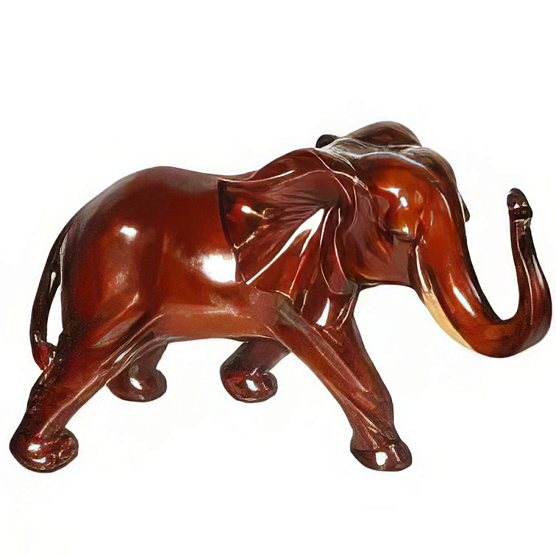 Статуэтка в виде слона Brown Elephant Коричневый Статуэтка в виде слона Brown Elephant Коричневый в Грозном | Loft Concept