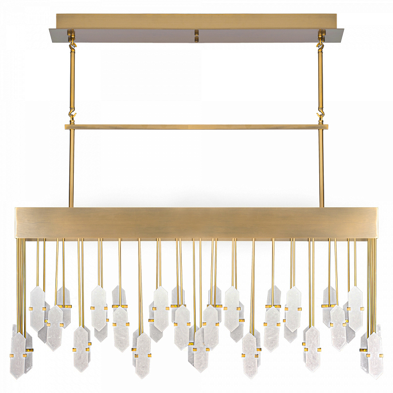 Люстра Kelly Wearstler Halcyon Linear Pendant Латунь Люстра Kelly Wearstler Halcyon Linear Pendant Латунь в Грозном | Loft Concept