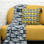 Чехол на подушку с двусторонним принтом и кисточками Ophelia Grove варинант исполнения - 5 | Loft Concept в Грозном