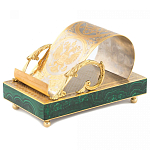 Подставка для телефона из натурального камня малахит Natural Stone Stand варинант исполнения - 2 | Loft Concept в Грозном