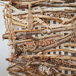 Большая Абстрактное Панно из веток и нитей Dryad Wall Art варинант исполнения - 2 | Loft Concept в Грозном