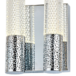 Бра с двумя плафонами Dew Drops Tube Duo Chrome Wall Lamp варинант исполнения - 2 | Loft Concept в Грозном