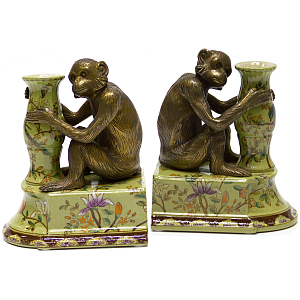 Держатель для книг Bronze Monkeys