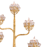 Бра золотое в виде растения Golden Flower Glade варинант исполнения - 1 | Loft Concept в Грозном