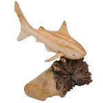 Статуэтка из дерева акула Animals of the World варинант исполнения - 1 | Loft Concept в Грозном