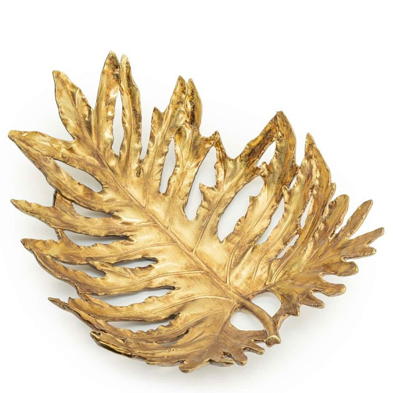 Аксессуар Bowl Leaf Золотой Аксессуар Bowl Leaf Золотой в Грозном | Loft Concept