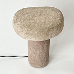 Настольная лампа «Травертиновая» варинант исполнения - 2 | Loft Concept в Грозном