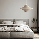 Подвесной вязаный бежевый светильник «Звезда Востока 01» варинант исполнения - 3 | Loft Concept в Грозном