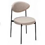 Стул металлический с мягкой спинкой и сиденьем Alfie Chair варинант исполнения - 4 | Loft Concept в Грозном