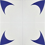 Дизайнерская плитка с узором Комета 2 варинант исполнения - 1 | Loft Concept в Грозном